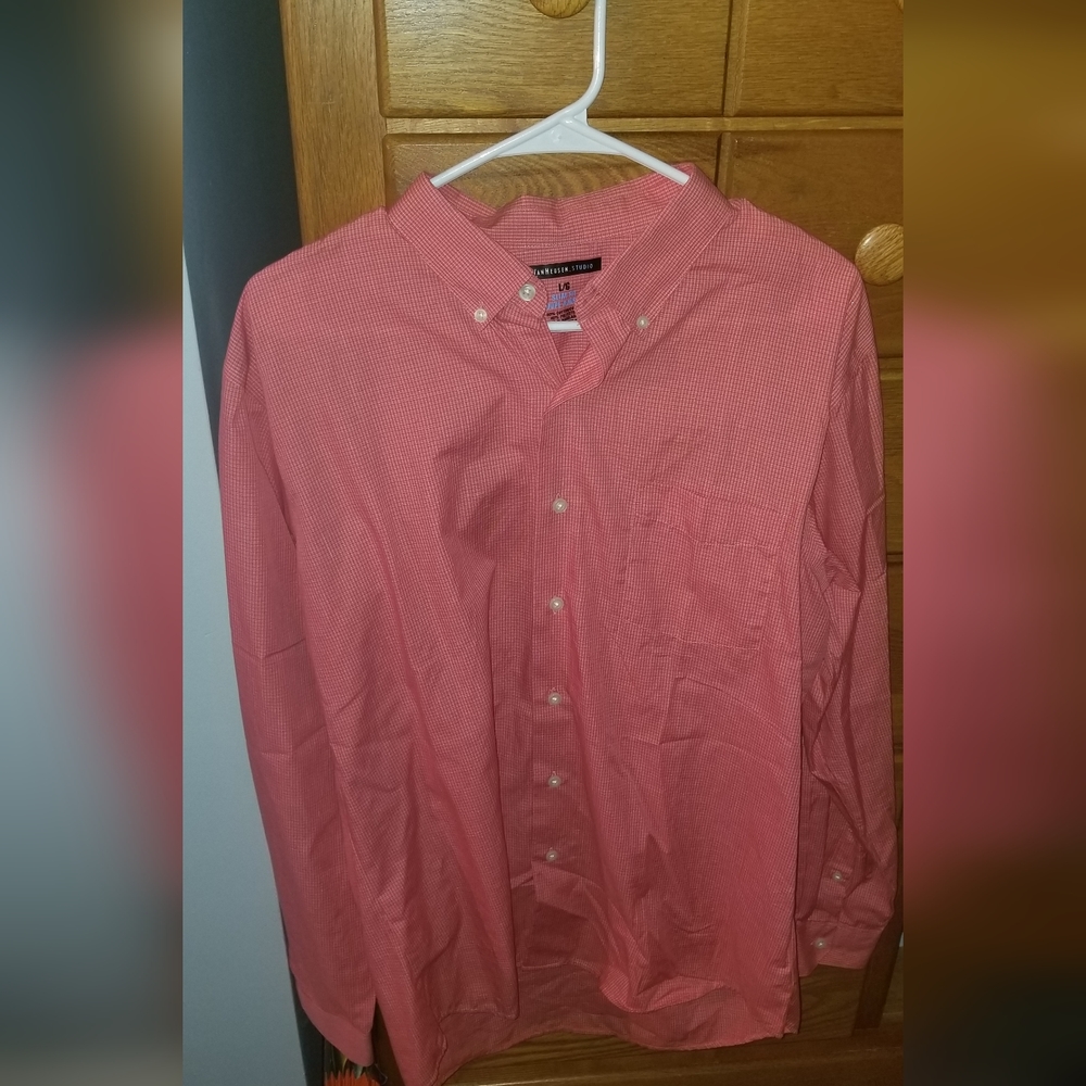 Van Heusen Dress Shirt Size L